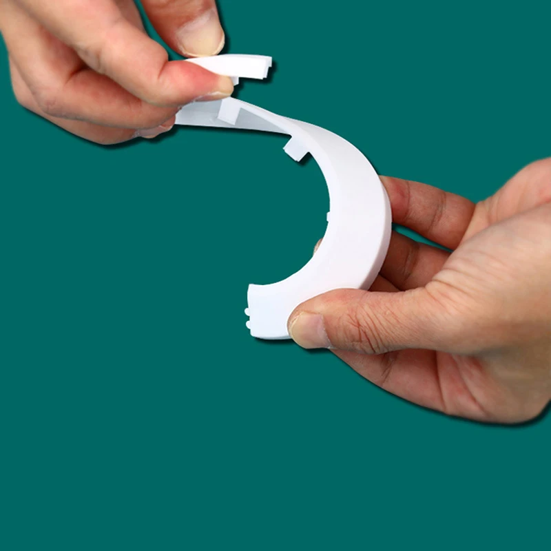 5 قطعة الياقات أنابيب المبرد دش صنبور صمام زاوية الأنابيب التوصيل الديكور غطاء المفاجئة على لوحة اكسسوارات صنبور المطبخ