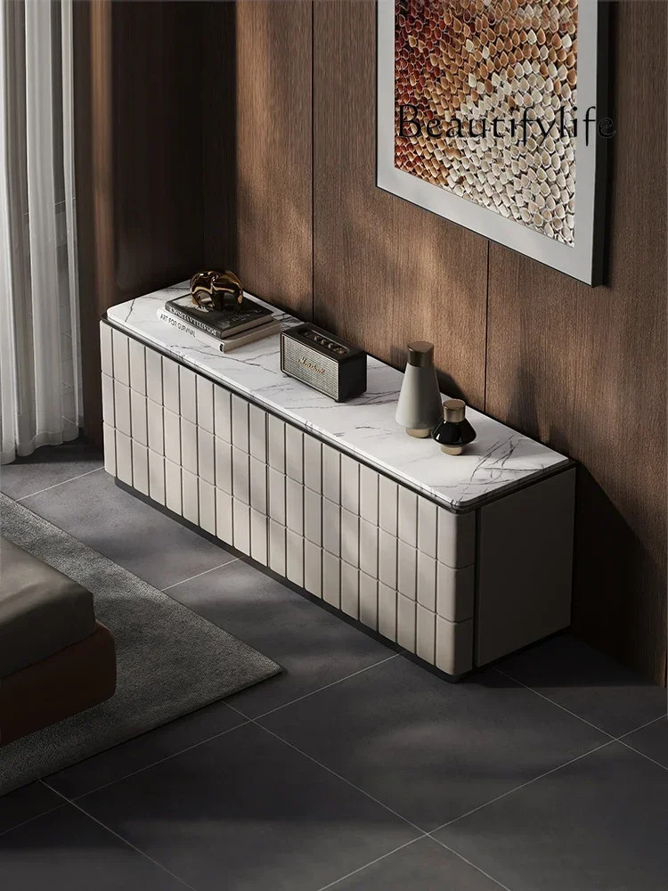 

99 Italian Minimalist Six-chest Cabinet Bedroom Modern Minimalist Light Luxury High-end Locker Wall Storage Cabinet