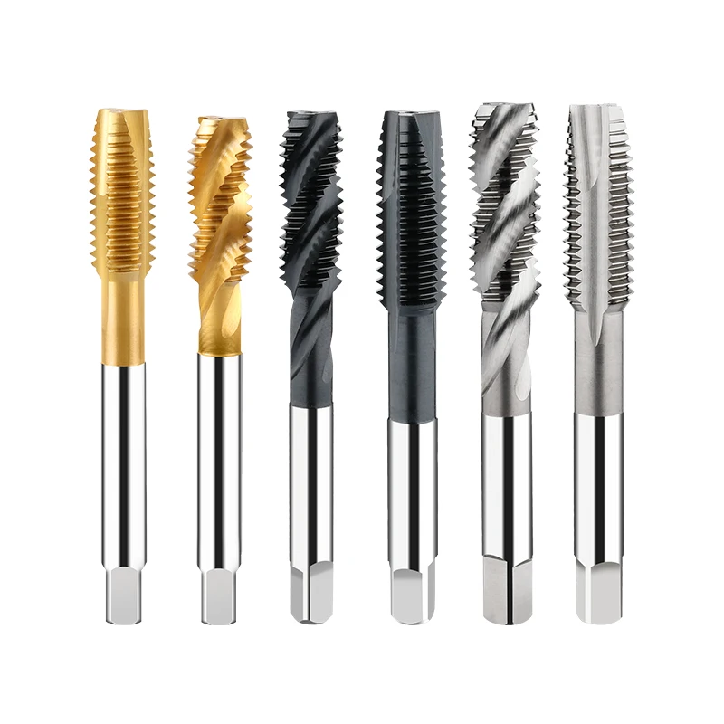 Machine thread taps HSS High Speed Steel Tungsten steel tap Thread Tool Cobalt-containing Screw Tap Spiral screw Tap and die