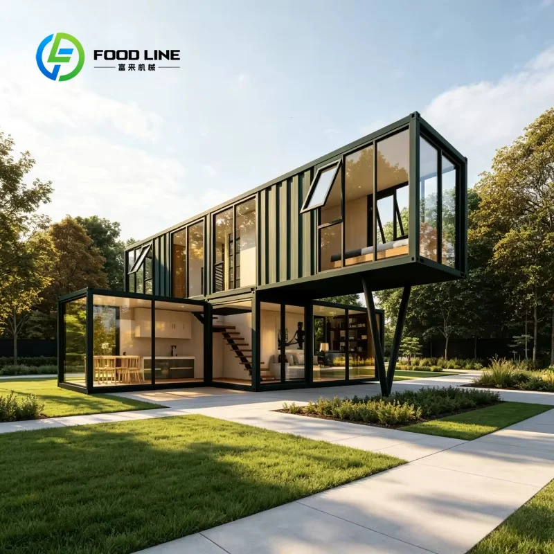 Multi‑purpose Expandable Folding Prefab Container House Custom Interior Bedroom Bathroom for Outdoor Warehouse Storage