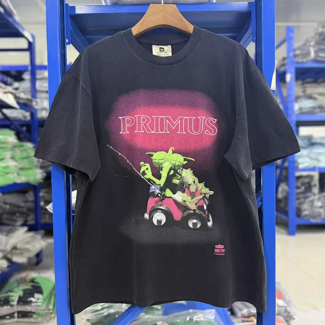 SAINT Vintage 1993 PRIMUS T Shirt Men Women Oversized Tee Tops T-Shirt