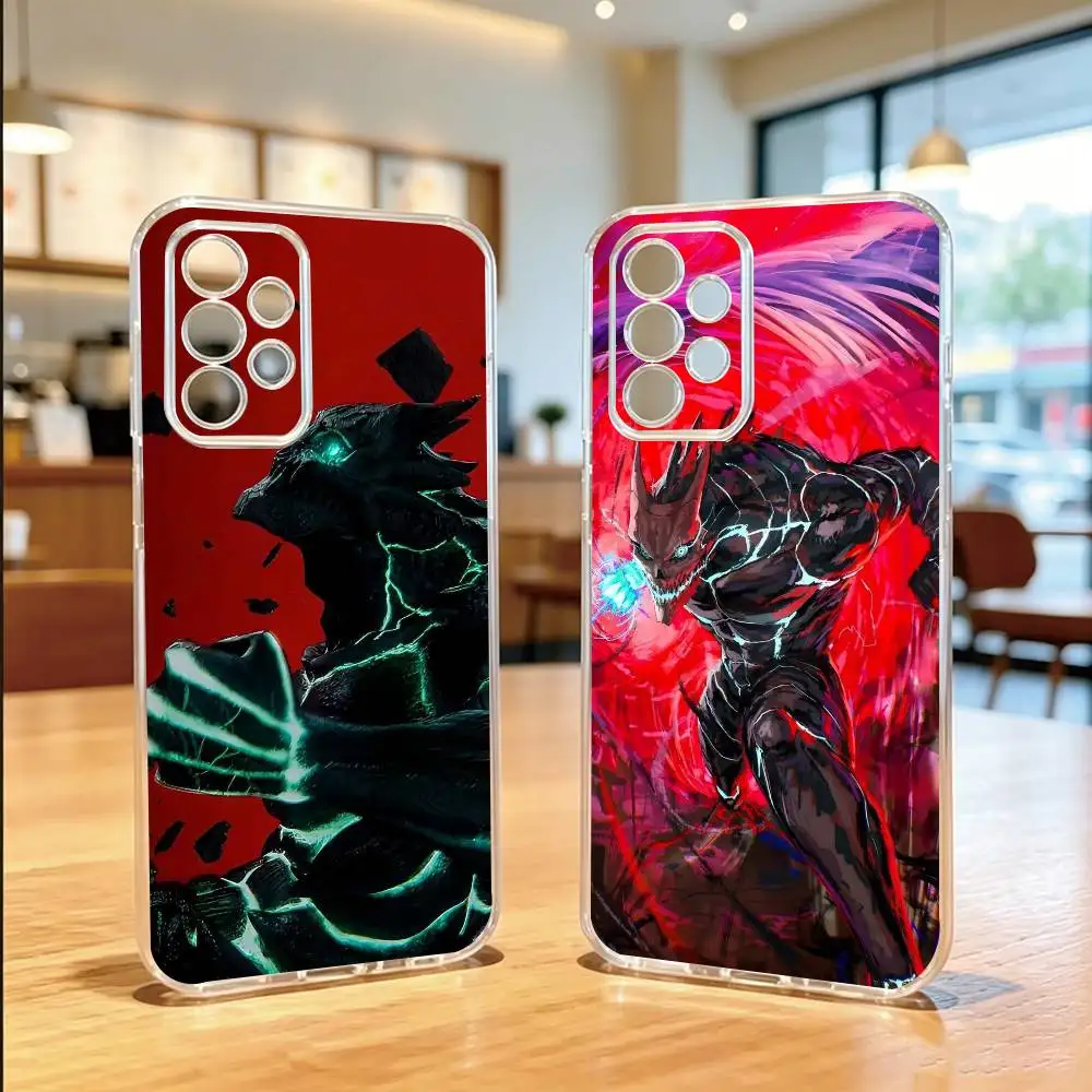 K-Kaiju N-No-8  Phone Case For Samsung S25,S24,S21,S22,S23,S30,Ultra,S20 Transparent Cover