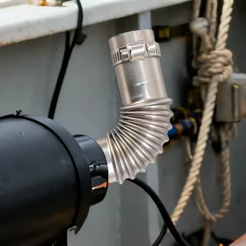 Exhaust Pipe Tube Elbow Connector Set 25mm 26mm for Diesel Heater Car Camper Caravan Truck Automotive Exhaust Parts