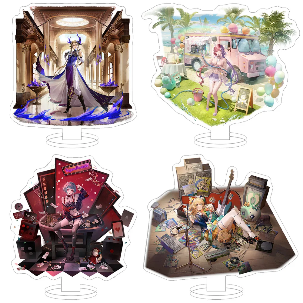 Path to Nowhere Official game character Skins Eve Flora Garofano Gekkabijin Golan Acrylic stand anime Toy GK desk ornament gift