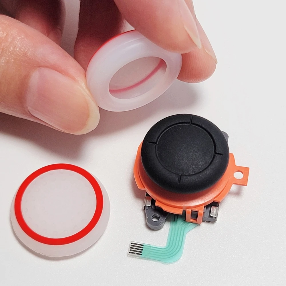 

For NS2 Replacement Joystick w Grip Cap Game Console Accessories for Nintend Switch 2 Original 3D Analog Thumbstick Button w Cap