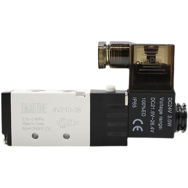 Elettrovalvola IMAGINE 4V210-08 4V110-06 4V310-10 4V410-15 DC24 AC220V