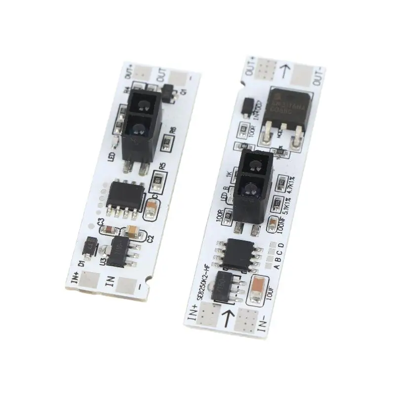 Kurzstrecken-Scan-Sensor, Handbewegungssensor-Schaltmodul 5V-12V-24V 72W für Schrank, Garderobe, Schuhschrank, LED-Streifenbeleuchtung – Detail 3