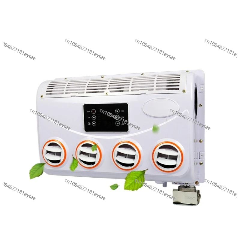 

Car parking electric air conditioner hanger 24v truck forklift RV van refrigeration modified evaporator assembly
