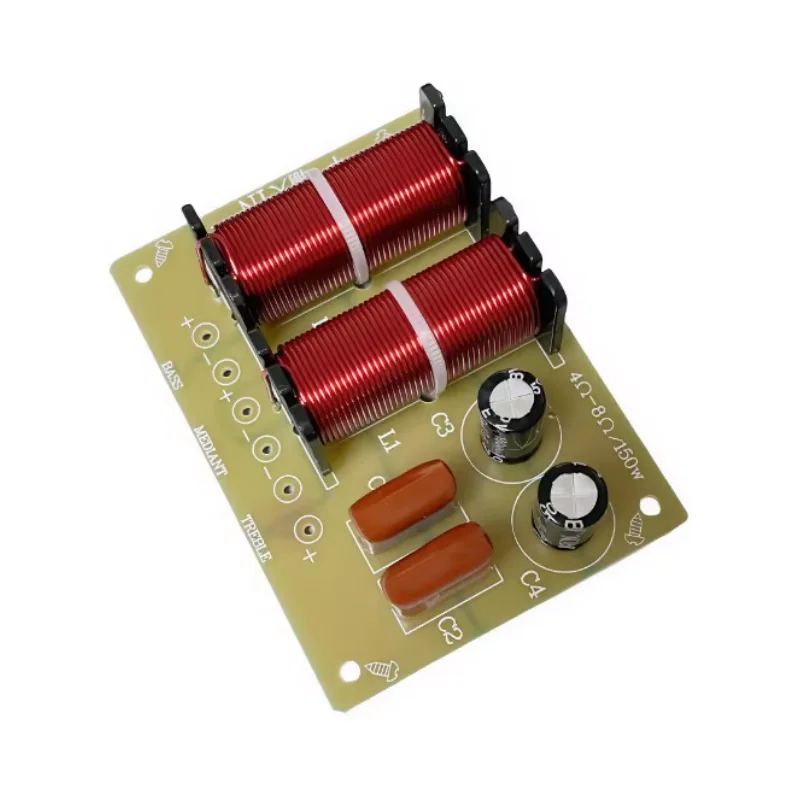 150W krachtige splitter HiFi-niveau hoge, medium en lage frequentie 3-kanaals crossover DIY-modificatie