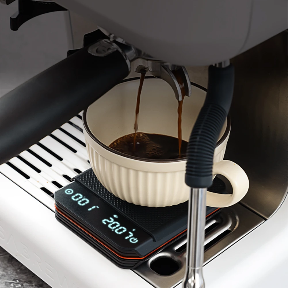 KitchenMini Coffee Scale with Timer 2kg/0.1g Accurate Scale Rechargeable Digital Kitchen Scale for Espresso and Pour-Over Coffee gallery 5