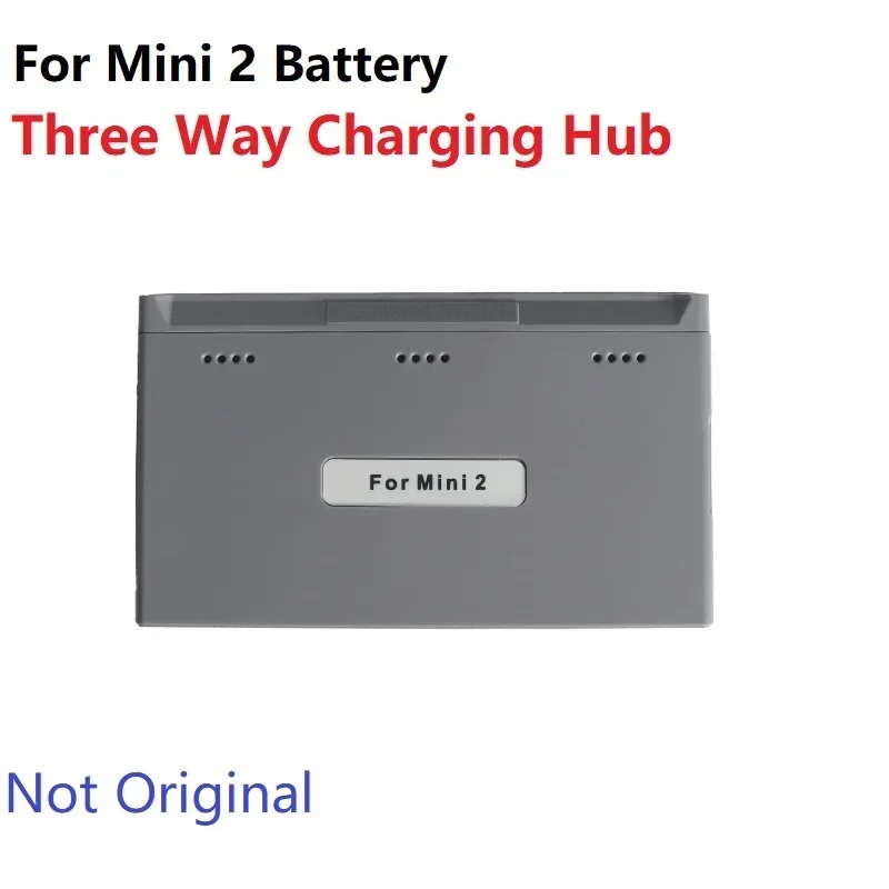 Dreifach-Ladestation für Mini 2 Akkus Drohnen-Akkuladegerät Kompatibel mit Mini Mini 2/2SE/SE/4K Serie Drohnen-Zubehör