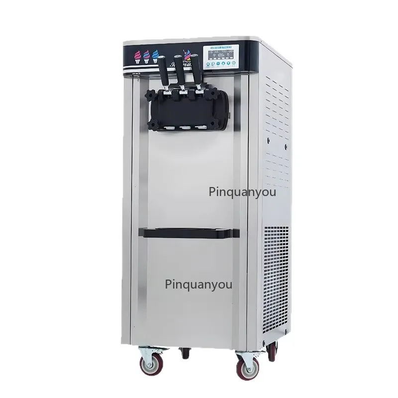 Professional High-Production Commercial Ice Cream Machine 3-Flavor Gelato and Soft Serve for Commercial Use