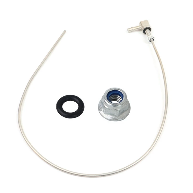 Parking Heater Pickup Tube 500 mm Stainless Steel Standpipe Threaded Mounting Head, 3 mm Inner Diameter, Opening Install Part