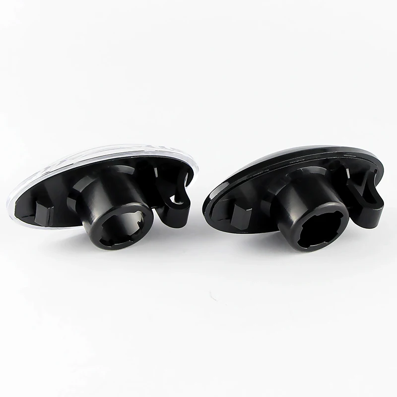 2PCS Only Shells For Opel Vauxhall Agila Mk2 Car Front Side Marker Turn Signal Lights Housing For Fiat Sedici Suzuki Accessories