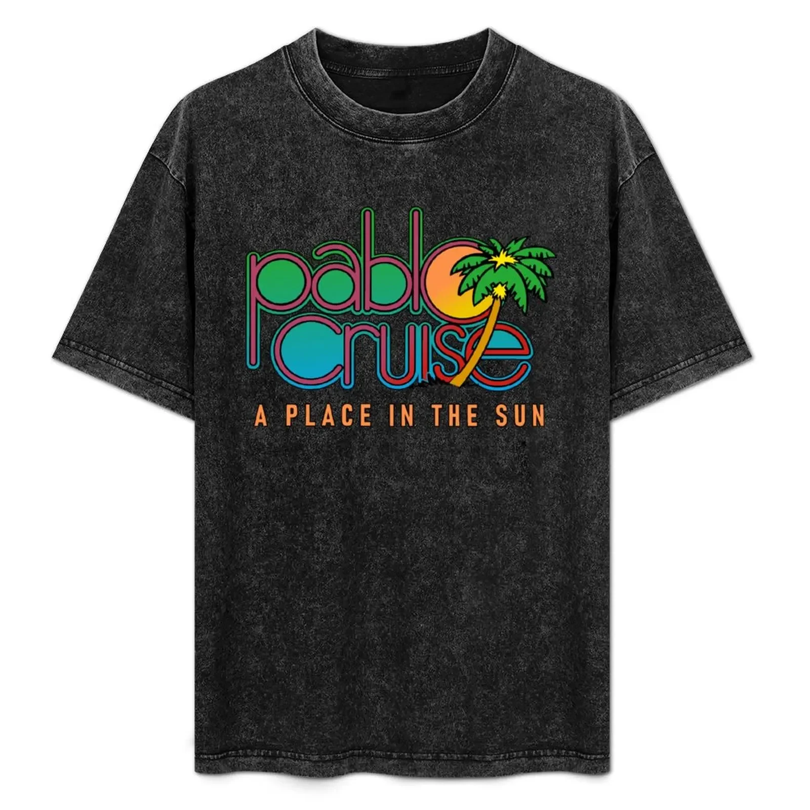 

Pablo Cruise: A Place In The Sun T-Shirt animal prinfor boys Funny t-shirt Blouse shirts men