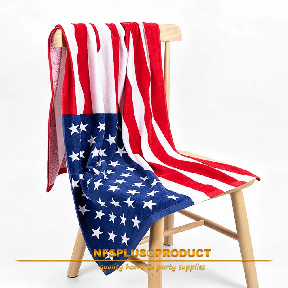 American Flag Beach Towel Microfiber Quick Dry Super Absorbent 70x150CM Soft Lightweight Bath Towels For Travel Sports Pool Gym