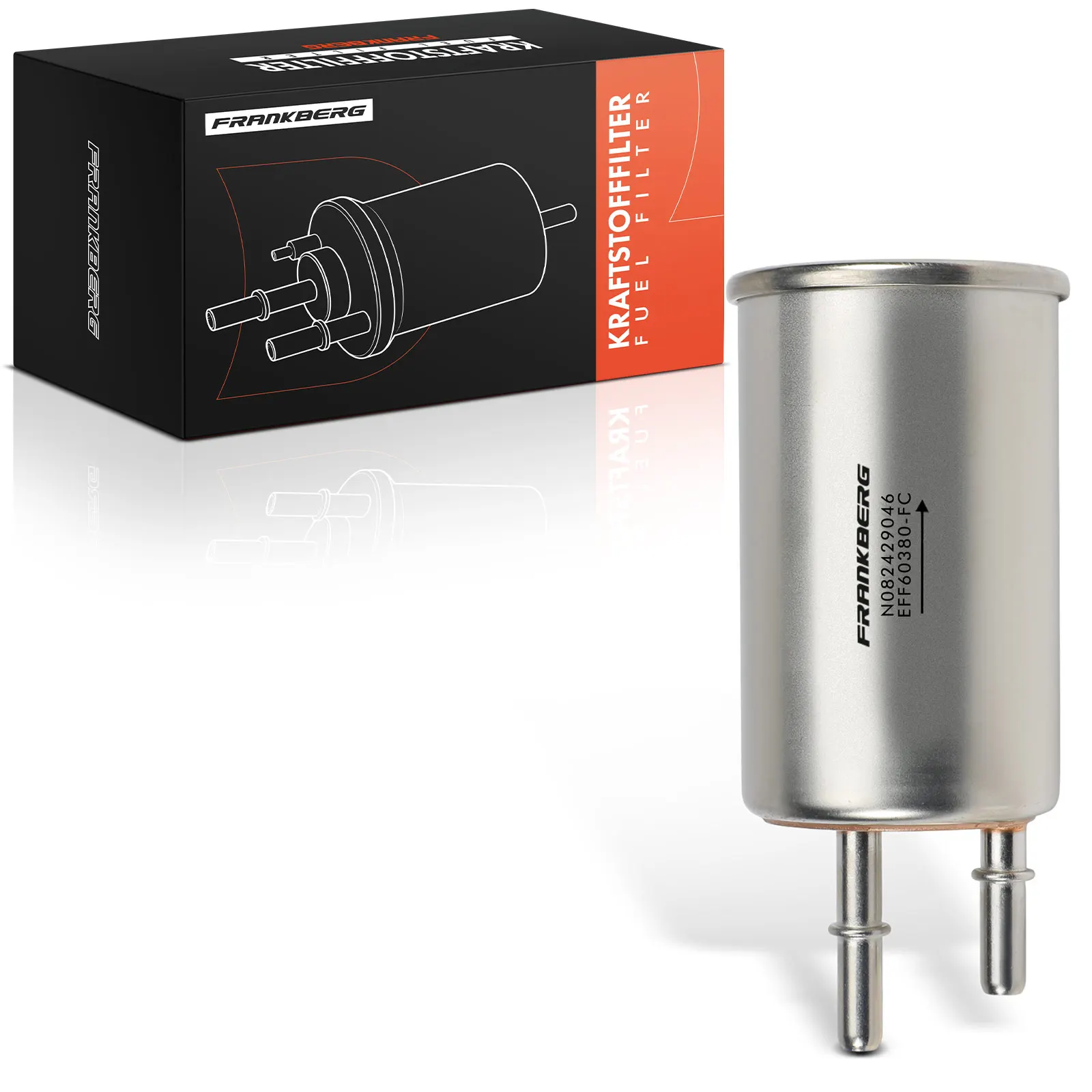 Frankberg 1x brandstoffilter voor Volvo S60 II S80 II V40 V60 I V70 III XC60 31405750 32242190 V950207 31355412 31273914
