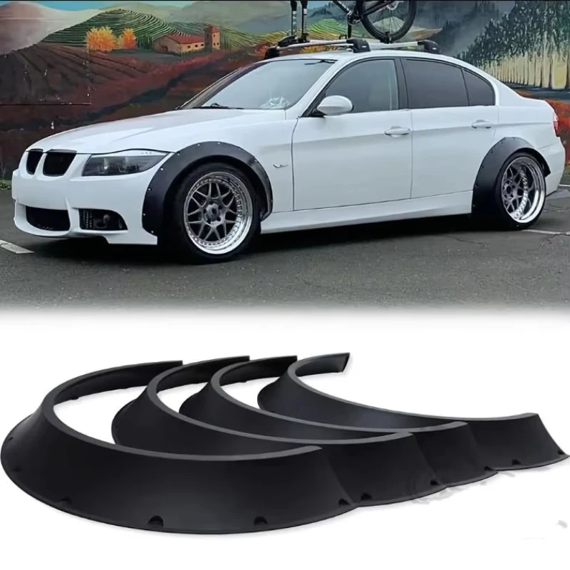 Modificación de automóviles con arcos y guardabarros de ruedas de cuerpo ancho adecuados para SUV y vehículos todoterreno con arcos de ruedas ensanchados