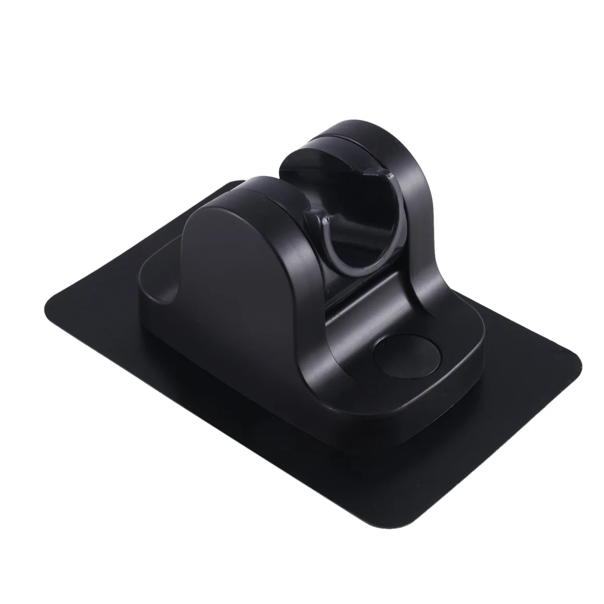 ABQR Shower Head Holder ABS Shower Holder No Drilling Adjustable Shower Bracket for Home Bathroom Accessories Black