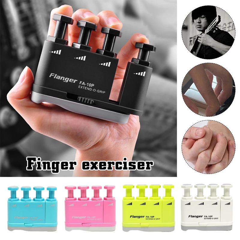 

Professional Guitar Hand Finger Exerciser Medium Tension Hand Grip Power Trainer Musical Instrument Training Accessories