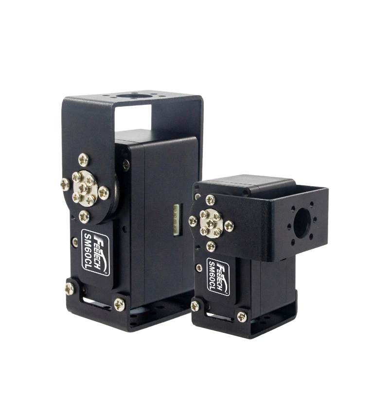 스마트 보호 기능이 있는 12V 60KG 금속 로봇 서보 및 로봇 산업 물류 장비용 다중 회전 연속 서보