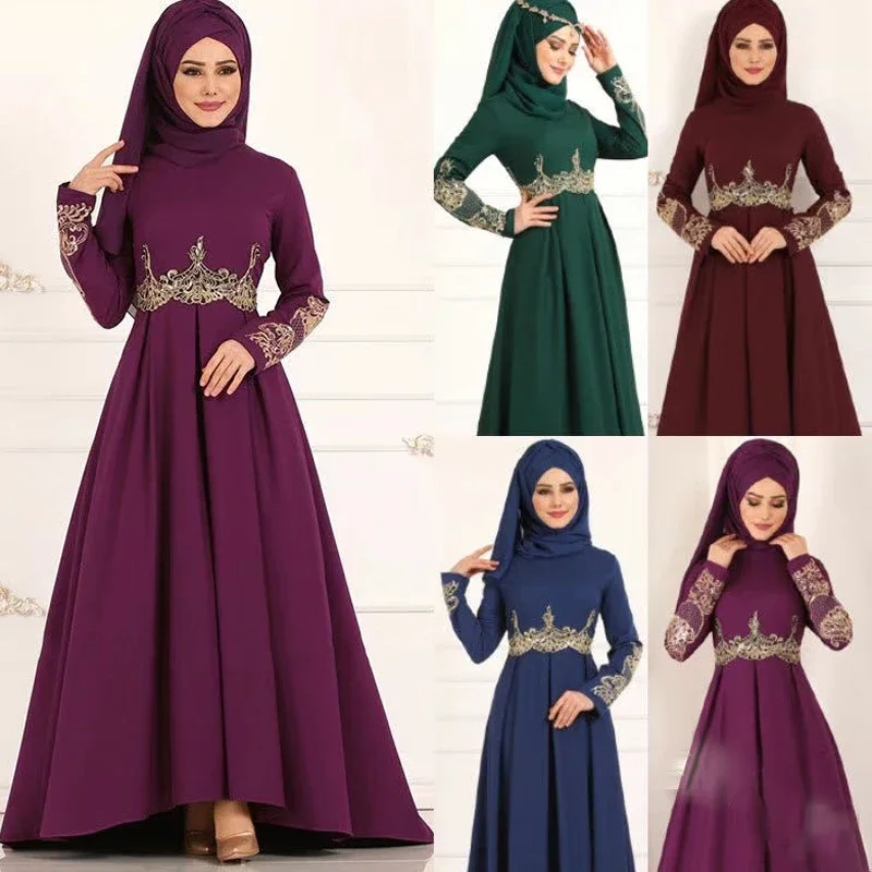 New Ramadan abaya Dubai kaftan Turkey 2022 Muslim fashion clothes women Eid Mubarak robe elegant casual loose modest dress