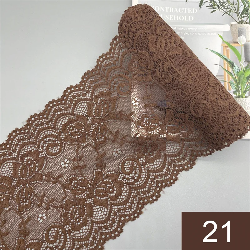 Encaje 2 mètres fleur dentelle garniture bricolage artisanat tissu dentelle pour robes matériaux ruban fleur motif tissu