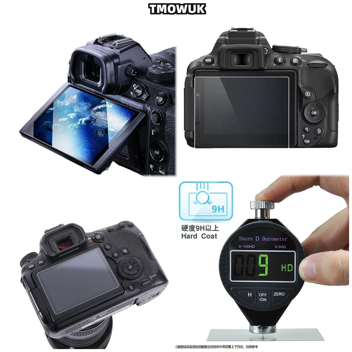 For Nikon D3500 3300 3400 3600 3100 3200 K50 HD Screen Protector Tempered Glass 9H Hardness Film