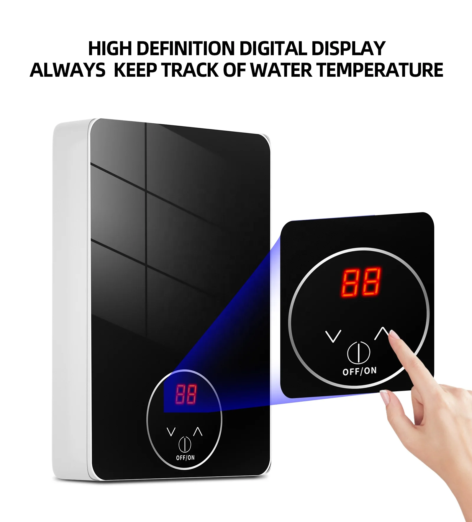 3500W 샤워헤드 온수기, 판매량 높음, 설치 간편 전기 온수기