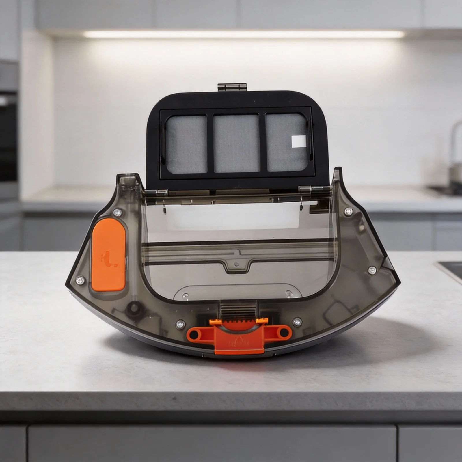 As Shown Mop Tank Attachment 2 In 1 Dust Bin Mop Tank Mop Tank Easy To Install Robust Materials Spacious Design