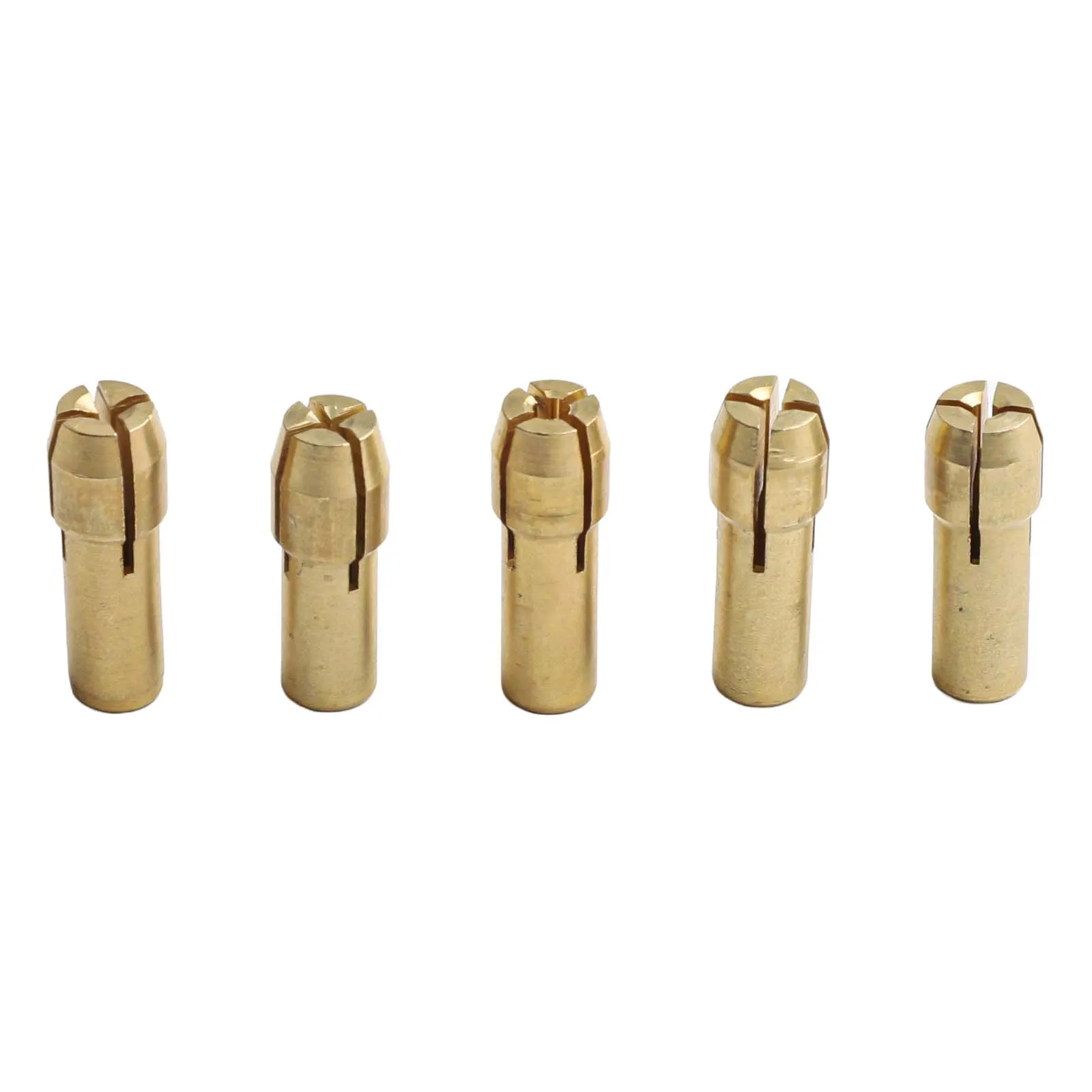 10pcs Set Mini Drill Collet Chuck 0.5mm-3.2mm 4.3/4.8mm Shank Brass Chucks Adapter For Dremel Rotary Tool Power Tool Parts