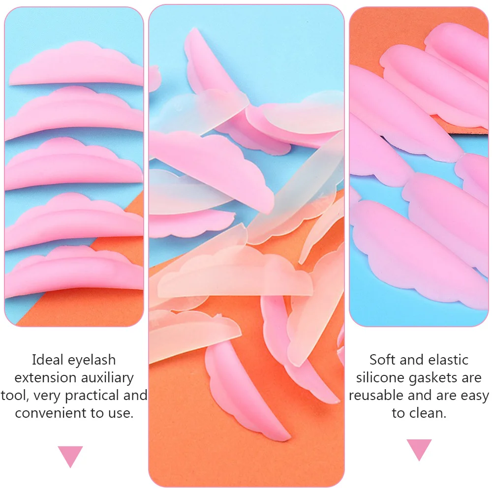 まつげパーマガスケット プレミアムシリコン素材 簡単お手入れ 弾力性があり長持ちする女性用まつげアイロンパッド