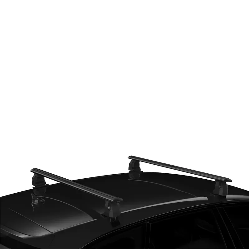 Universal Car Roof Rack Crossbar Aluminum Alloy Luggage Carrier Bar Heavy Duty 75kg Load Capacity Auto Top Mount Rail System