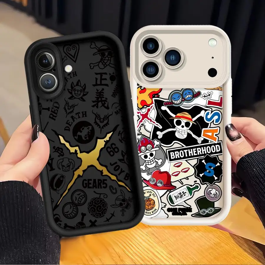 Ones Pieces Thousand Sunny Case for Apple iPhone 17 Pro Max 14 Plus 16 15 XR 16e 17E 11 12 13 Mini XS Phone Cover
