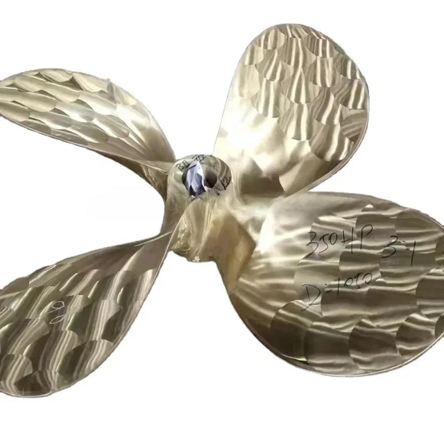 Bronze CU3 material 4 Blades diameter 40inch step 36inch marine propeller for fishing boat