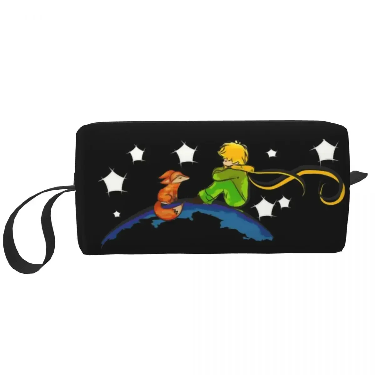 Custom The Little Prince Toiletry Bag for Women Le Petit Prince Cosmetic Makeup Organizer Lady Beauty Storage Dopp Kit Case