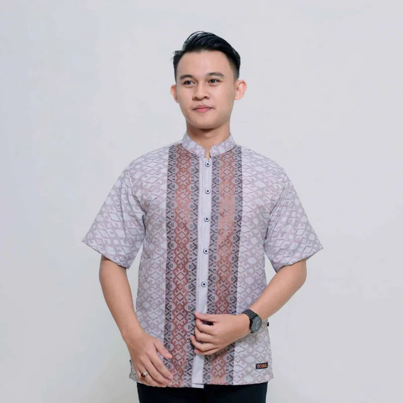 2025 Vintage African Style Men's Retro Ethnic Tribal Short Sleeve Shirt Tops Fashion Casual Vacation Streetwear Men's Shirt