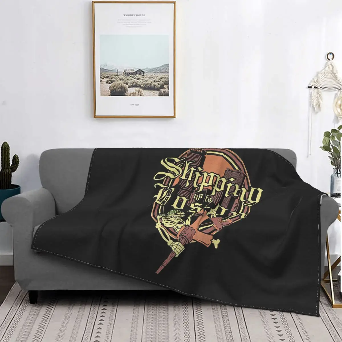 New Dropkick Murphys Blanket Velvet Autumn/Winter Breathable Lightweight Throw Blankets For Car Bedspread