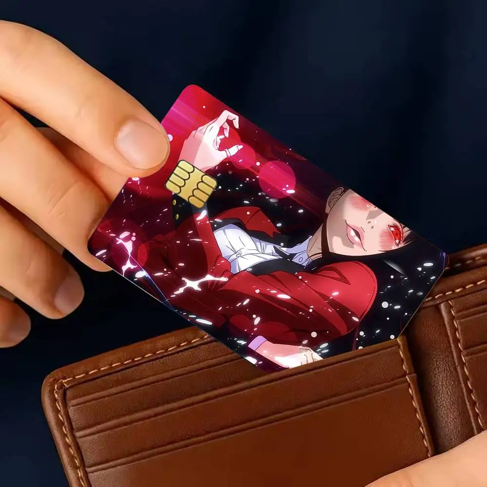 Yumeko Jabami-Kakegurui-Gamble Sticker Film Tape Skin for Credit Card Debit Card Waterproof Stickers