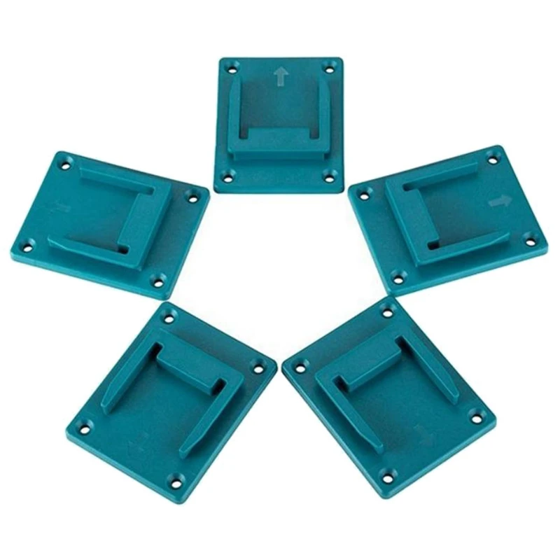 10Pcs Battery Storage Rack Battery Holder Case & Tool Holder Dock Mount For Makita  18V Fixing Devices Spare Parts Parts