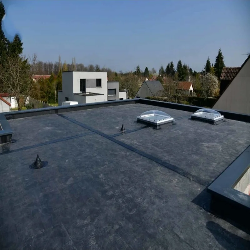 8m Width 1.2mm Thick Impermeable 30 45 60 Mil Black White Epdm Rubber Pond Pool Sheet Liner-10x10 cm sample