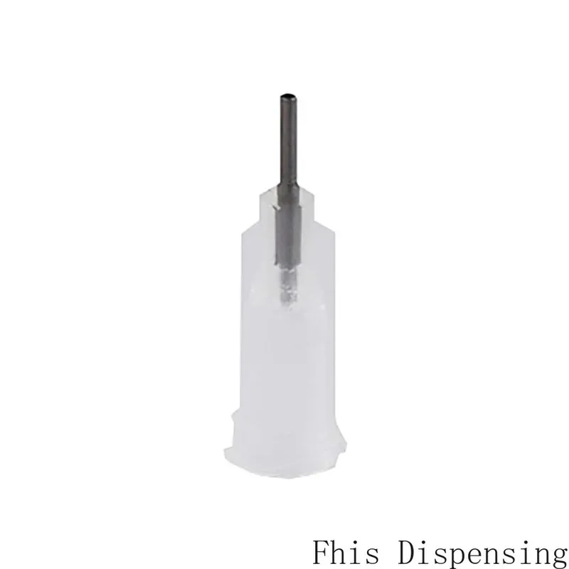 19G 1/4 Inch W/ISO Standard Precision Passivated S.S Dispense Tip with PP Safetylok Hub Glue Dispensing Needle Tips Pack of 1000