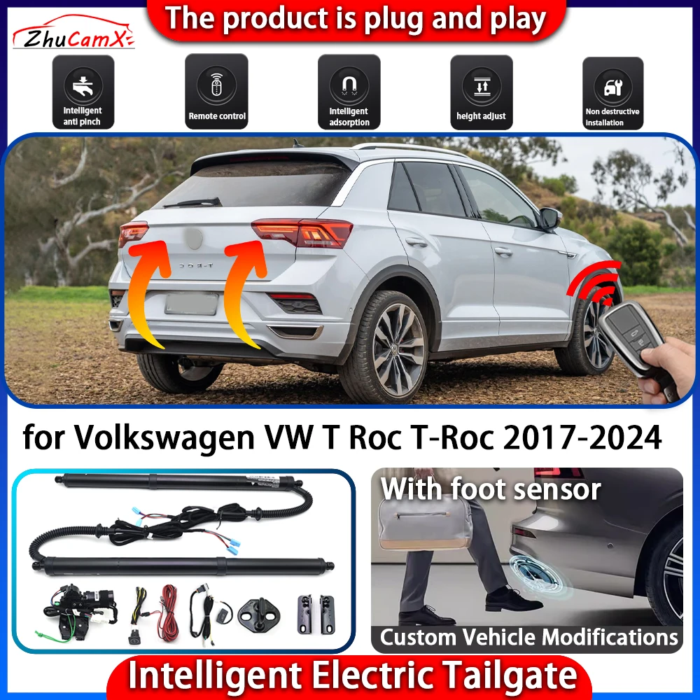 Smart Powered Tailgate System for Volkswagen VW T Roc T-Roc 2017-2024 Automatic Intelligent Electric Trunk Lift Control Kit