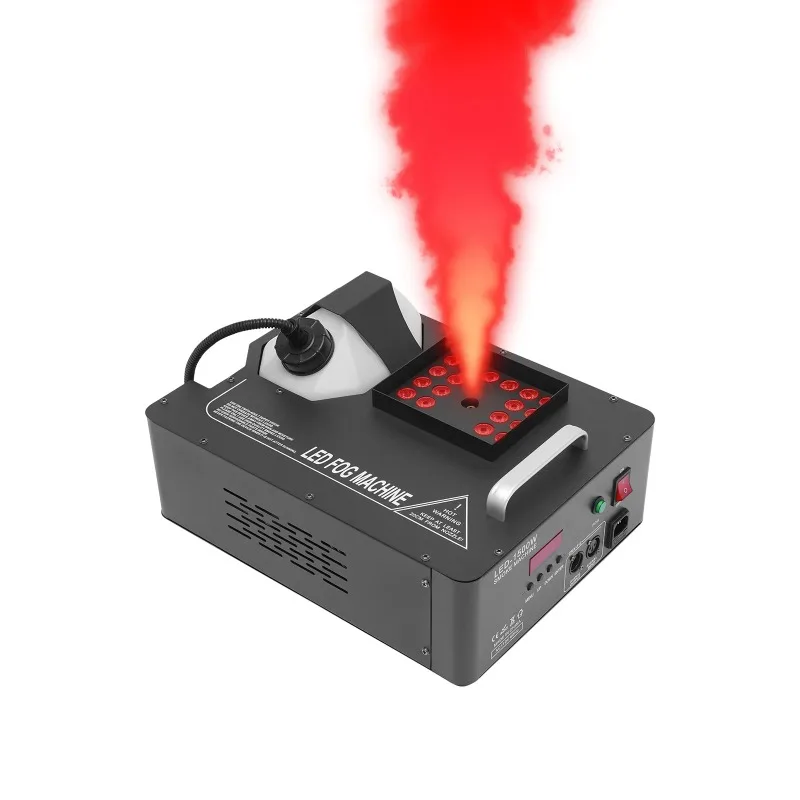 

1500 Вт колонна дымовая машина светодиодная лампа дымчатый газ туманная машина беспроводной пульт дистанционного управления для свадьбы, Рождества, сцены