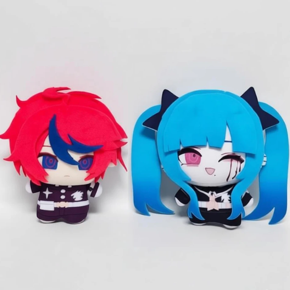 

10cm Stuffed Anime Hundred Sumino Takumi Plushie Toys Line Amemiya Darumi Plush Doll Backpack Decorative Pendant Keycahin Gifts