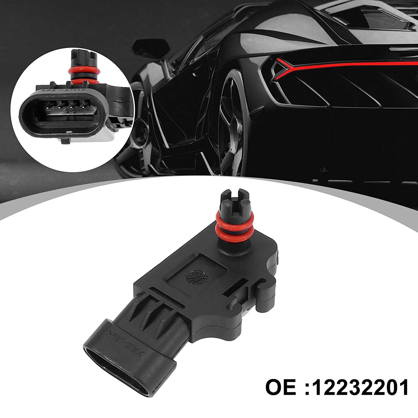 MAP Manifold Absolute Pressure Sensor Air Intake Switch for Chevrolet Corsa Meriva 12232201 93333350