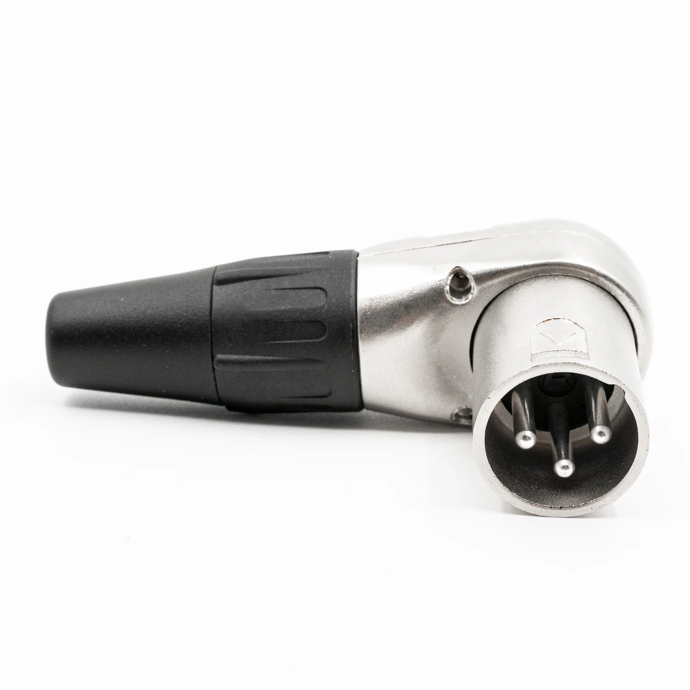 Neutrik REAN 90 Degree Right Angle XLR Microphone Plug Audio 3Pin Cannon Connector, Adjustable Angle Right Angle Cable Connector