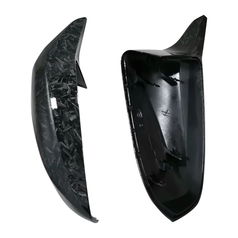 Car Side Wing Mirror Cover Rear-View Caps Black high quality types For BMW x5 E70 x6 E71 2008 2009 2010 2011 2012 2013 view 5