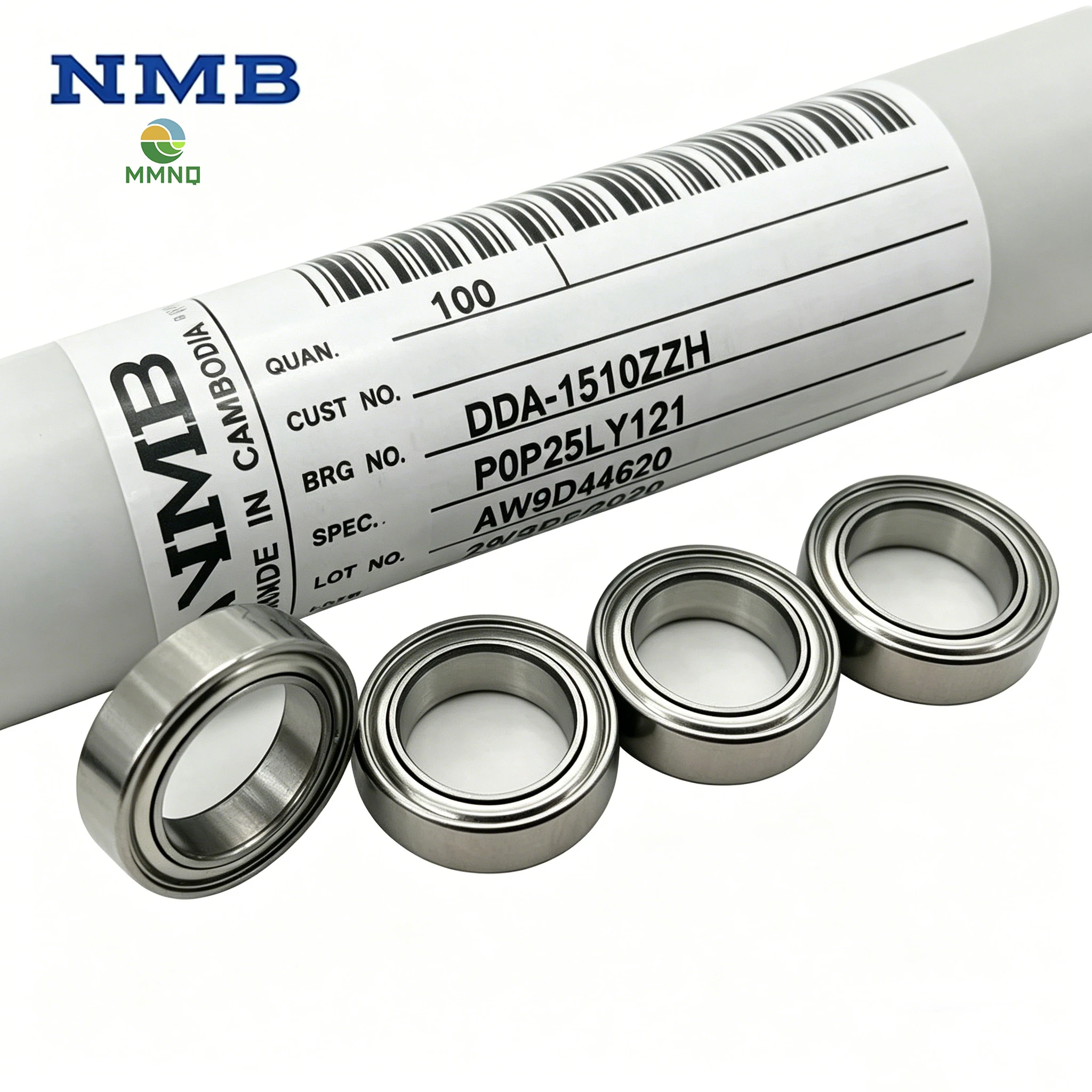 10x15x4mm Precision Miniature Bearing S6700ZZ Original NMB DDA-1510ZZ Stainless Steel Fishing Reel Bearings