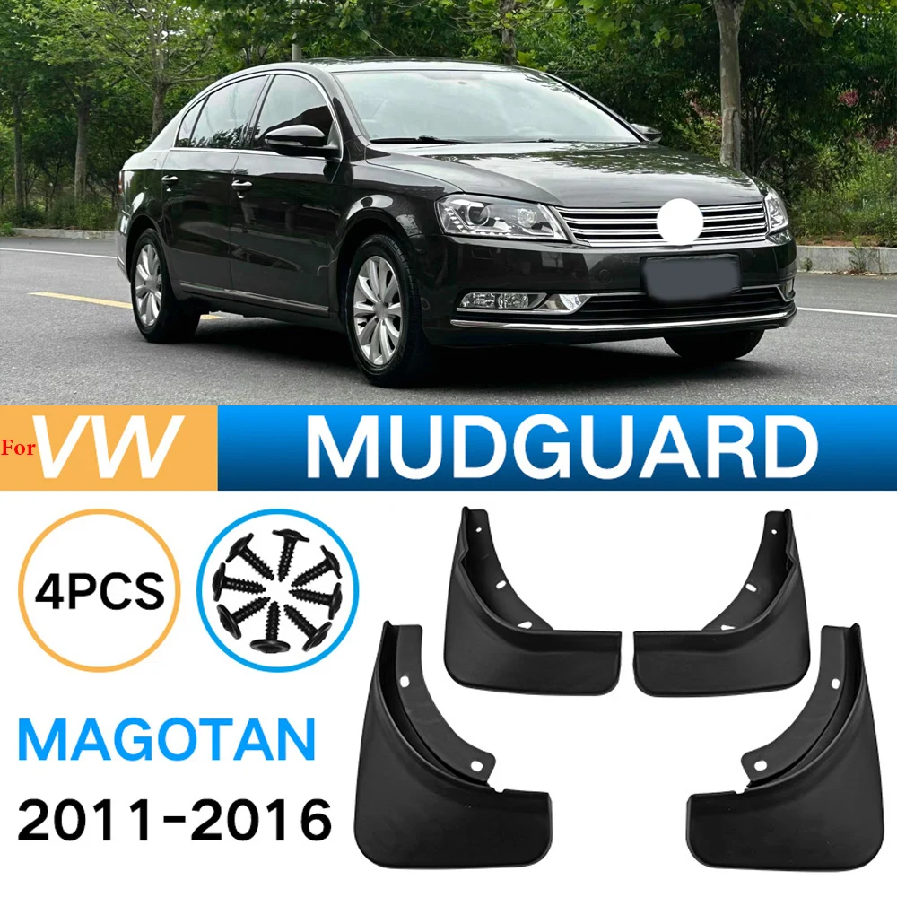 

For VW Magotan 2011 2012 2013 2014 2015 2016 Mud Guard Mudflap Splash Guard Mud Flap Splasher Mudguard Fender Accessories